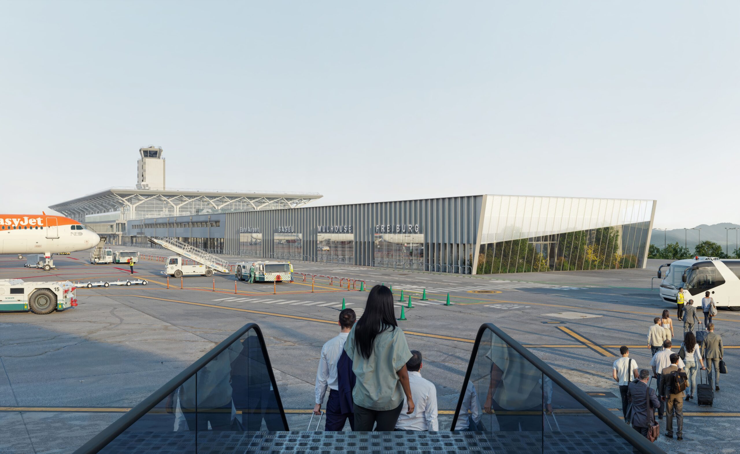 Le Groupement KS Construction | DRLW | EGIS remporte un projet d&rsquo;envergure à l&rsquo;aéroport Basel-Mulhouse-Freiburg