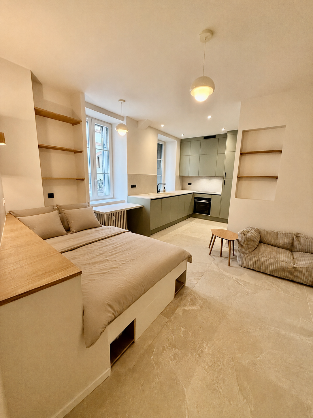 Rénovation complète d’un studio